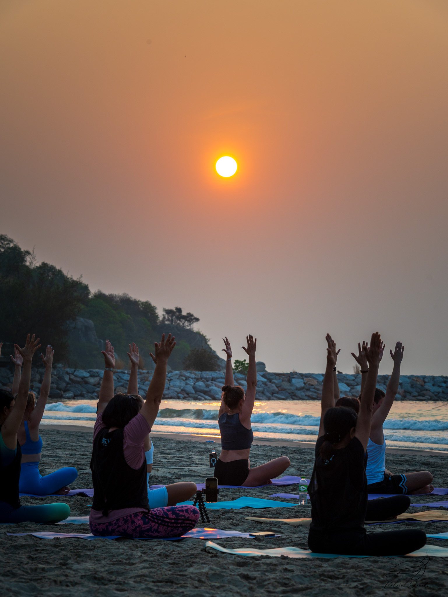 Sunrise Yoga on the Beach